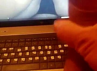 Big cock cumming from a gay guy's big dick in HD